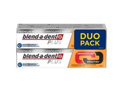 BLEND-A-DENT fixační krém DUO PACK Plus 2 x 40 g