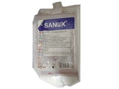 SANIX NEW 800 ml sanitární roztok na sedátka WC