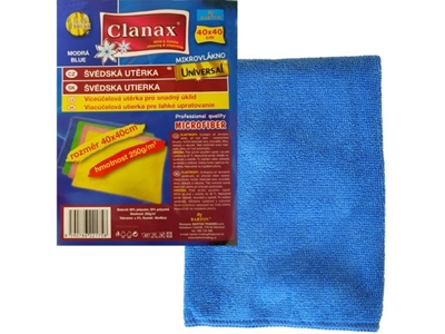 ŠVÉDSKÁ utěrka Clanax UNIVERSAL 40 x 40 cm  250 g