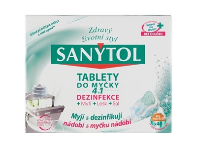 SANYTOL tablety do myčky 4v1 dezinfekce 40 ks