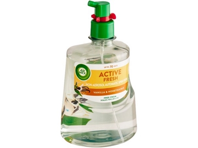 AIR WICK Active Fresh NN na vodní bázi Vanilka a zimolez 228 ml