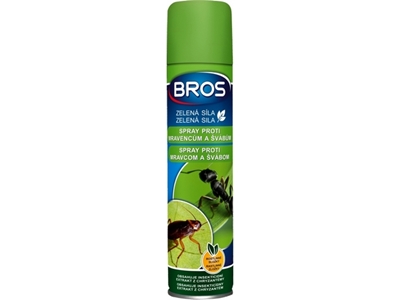 BROS Zelená síla spray proti mravencům a švábům 300 ml