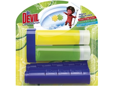 Dr. DEVIL WC Point DUO block Lime Twister 65 ml