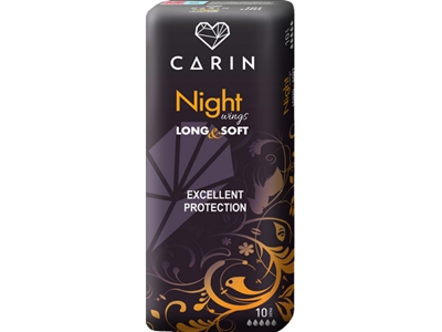 CARIN Night Long and Soft Wings 10 ks