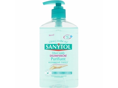 SANYTOL dezinfekční mýdlo Purifiant 250 ml