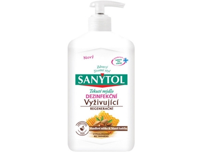 SANYTOL dezinfekční mýdlo Vyživující a regenerační 250 ml