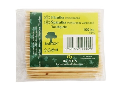 PÁRÁTKA oboustranná 100 ks    0200002