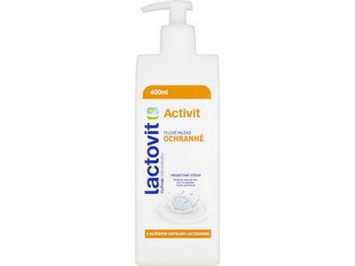 LACTOVIT Activit tělové mléko ochranné 400 ml