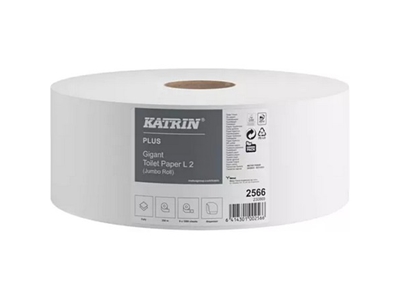 KATRIN Plus Gigant 280 mm, 2vrstvý, celulóza 1 role Prodej pouze po balení (2566)