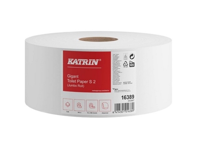 KATRIN Classic NL Gigant 190 mm toaletní papír, 2vrstvý, bílý  1 role Prodej pouze po balení (16389)