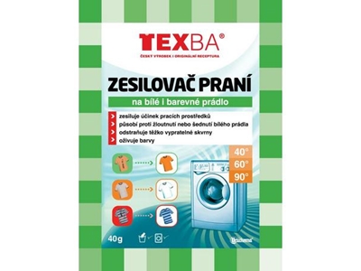 TEXBA zesilovač praní 40 g