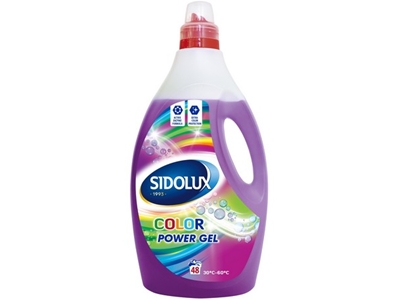 SIDOLUX Power gel na barevné prádlo 1,92 l  48 PD