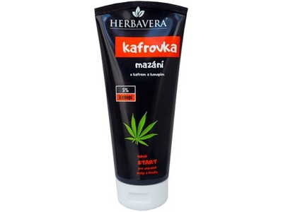 KAFROVKA mazání s kafrem a konopím 200 ml