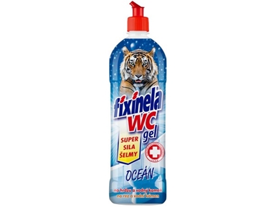 FIXINELA WC aktivní gel Oceán 750 ml