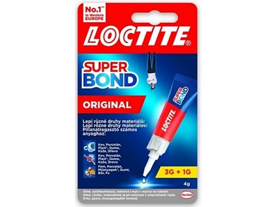 LEPIDLO vteřinové Loctite SuperBond Original 4 g