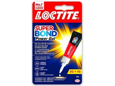 LEPIDLO vteřinové Loctite Super Bond Power gel 4 g