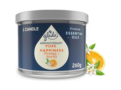 GLADE Aromatherapy svíčka Pure Happiness 260 g