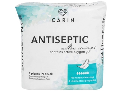 CARIN AntiSeptic Ultra Wings 9 ks