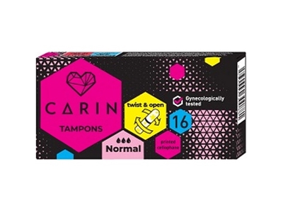 CARIN tampony Normal 16 ks    510