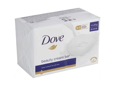 DOVE mýdlo krémové 4 x 90 g