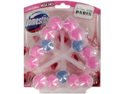 DOMESTOS WC Paris Romantic Rose 3 x 55 g limitovaná edice