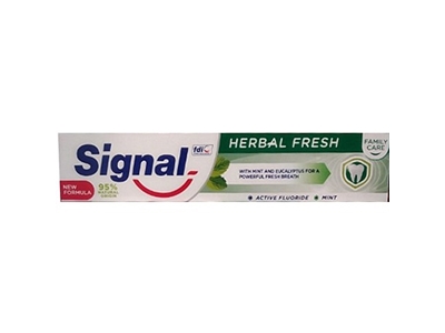 SIGNAL zubní pasta Herbal Fresh Family 75 ml