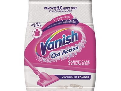 VANISH prášek na koberce - suché čištění 650 g 