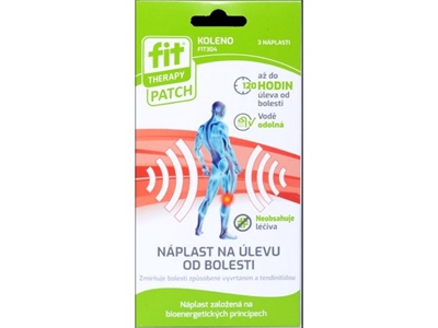 NÁPLAST FIT na úlevu od bolesti kolena 3 ks                                                                                                                                                                                                               