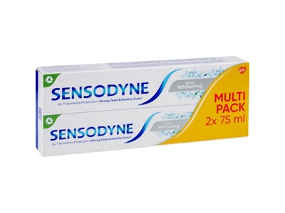 SENSODYNE zubní pasta Extra Whitening 2 x 75 ml