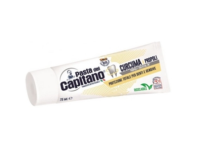 PASTA DEL CAPITANO zubní pasta Turmerik and Propolis 75 ml     6100