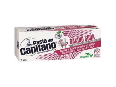 PASTA DEL CAPITANO zubní pasta Baking soda 75 ml   6104