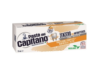 PASTA DEL CAPITANO zubní pasta Ginger 75 ml