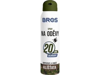 BROS spray proti klíšťatům na oděvy 90 ml