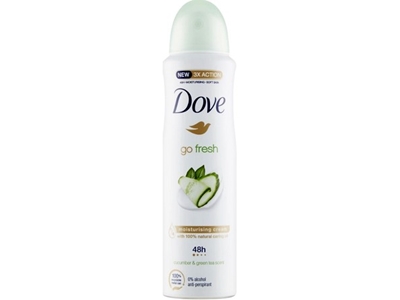 DOVE deo sprej Go Fresh Cucumber and Green Tea 150 ml