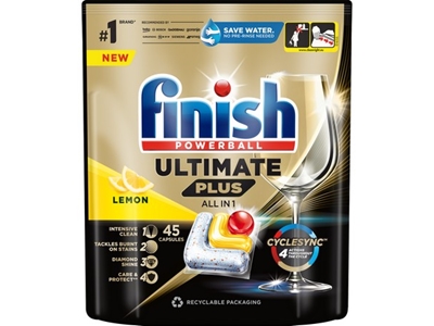 FINISH Ultimate Plus All in 1 Lemon 45 ks kapsle do myčky