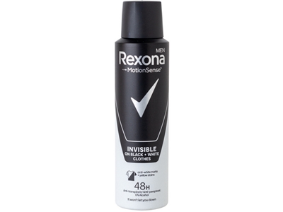 REXONA deo sprej FM Invisible Black and White 150 ml