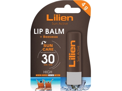 LILIEN balzám na rty SUN Active 30  4 g