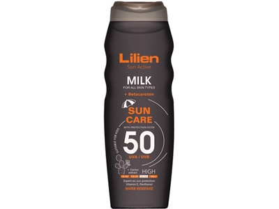 LILIEN mléko na opalování SPF 50  200 ml