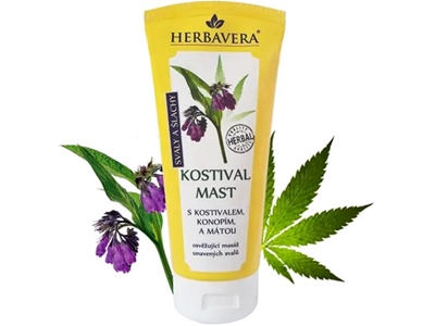 HERBAVERA KOSTIVAL mast 200 ml  svaly a šlachy