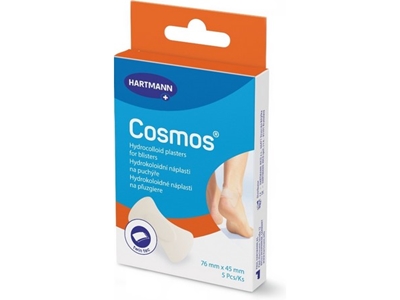 COSMOS náplast na puchýře na patě 5 ks