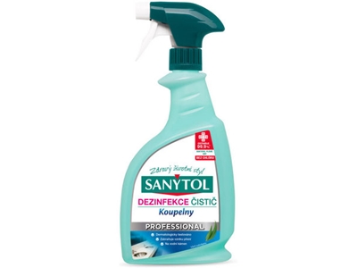 SANYTOL Professional čistič Koupelny 750 ml