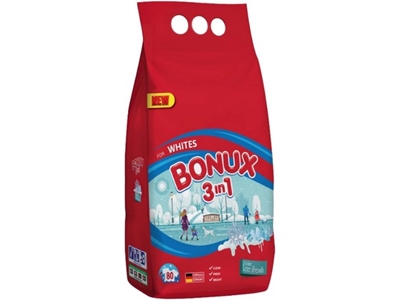 BONUX prací prášek na bílé prádlo Polar White 80 PD  6 kg