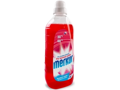 MERKUR prací gel na barevné prádlo 1,5 l