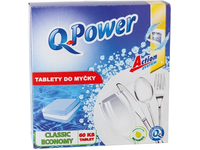 Q-POWER tablety do myčky 60 ks/bal.