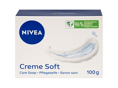 NIVEA mýdlo Creme Soft 100 g