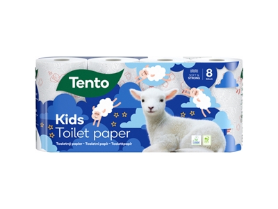 TOALETNÍ papír Tento Kids ovečky 3vrstvý 8 ks    231593 (232163)