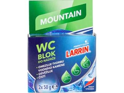 LARRIN WC blok Mountain Fresh 2 x 50 g 