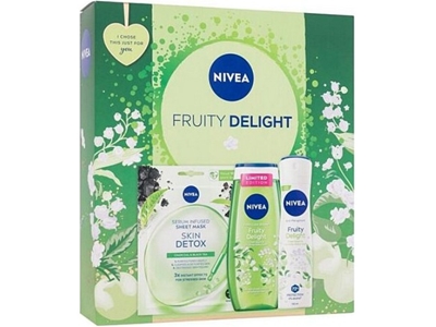 VÁNOČNÍ kazeta Nivea Box Fruity Delight LE 24