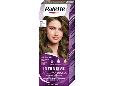 PALETTE Intensive Color Creme 7-1 Ledová středně plavá  doprodej