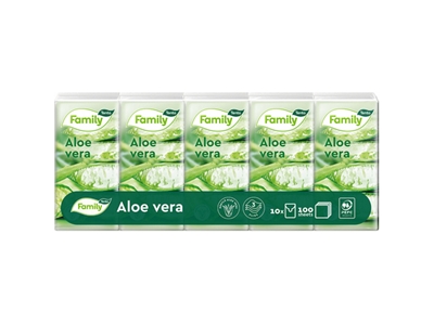 KAPESNÍČKY Tento Sensitive Aloe Vera 3vrstvé 10 x 10 ks  229458, 231642